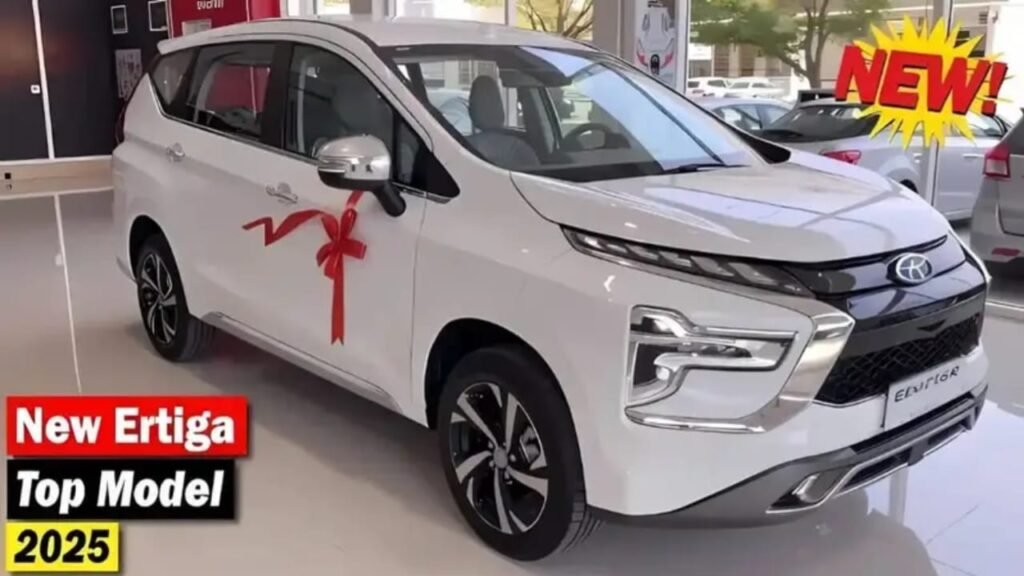 Maruti Suzuki Ertiga 2025 – 1.5L Smart Hybrid Engine, 7-Seater Comfort & 37 km/l Mileage at ₹2.99 Lakh!