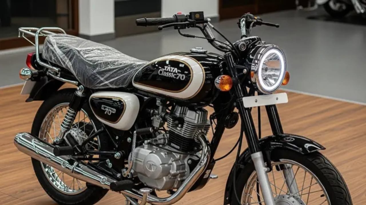 Tata Classic 70 Bike Launched – 70cc SmartEco Engine, 9.5PS Power Output & 80km/l Ultra Mileage Ride at Just ₹38,999!